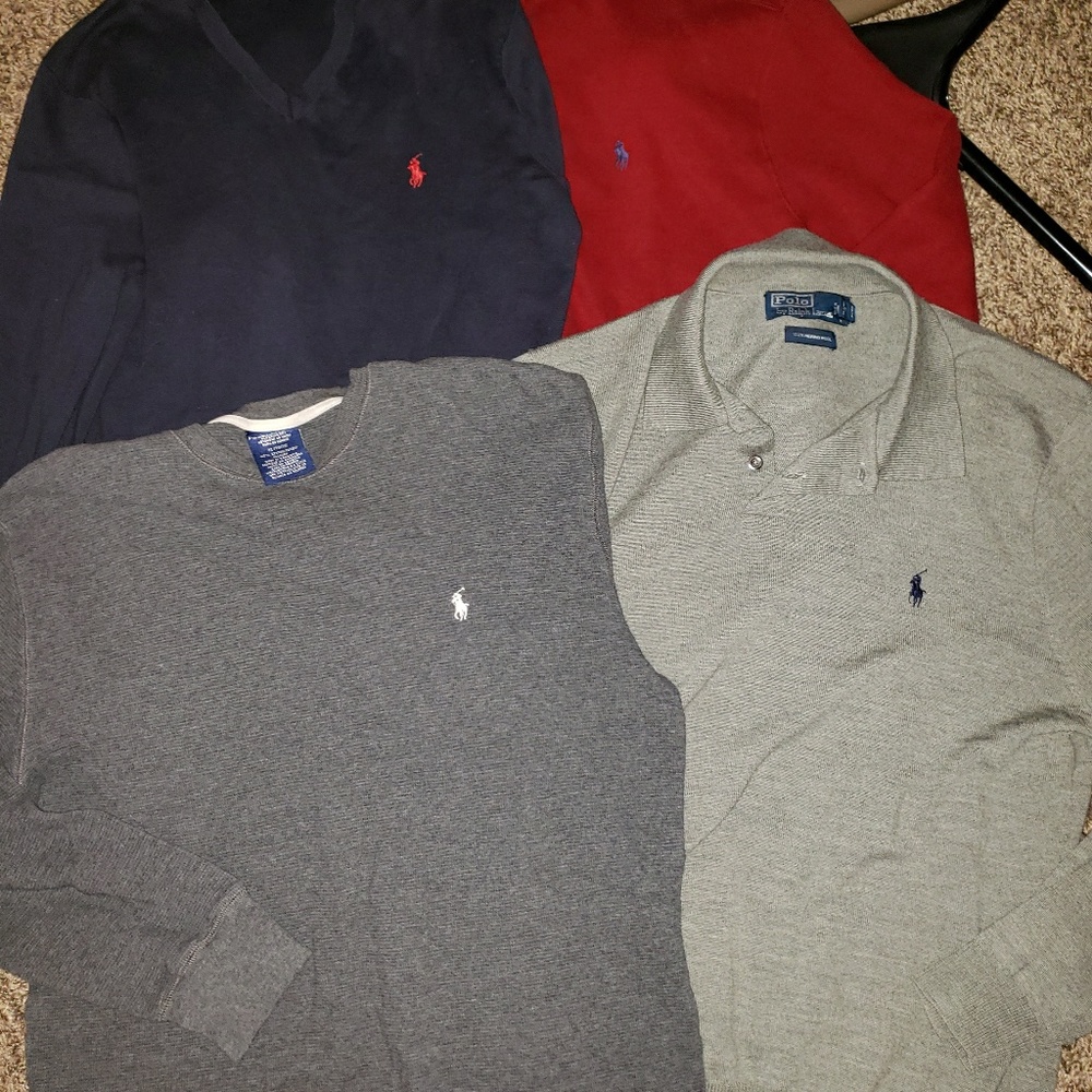 Ralph Lauren polo sweaters